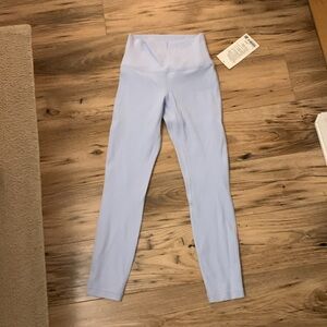 NWT pastel blue align lululemon leggings RARE